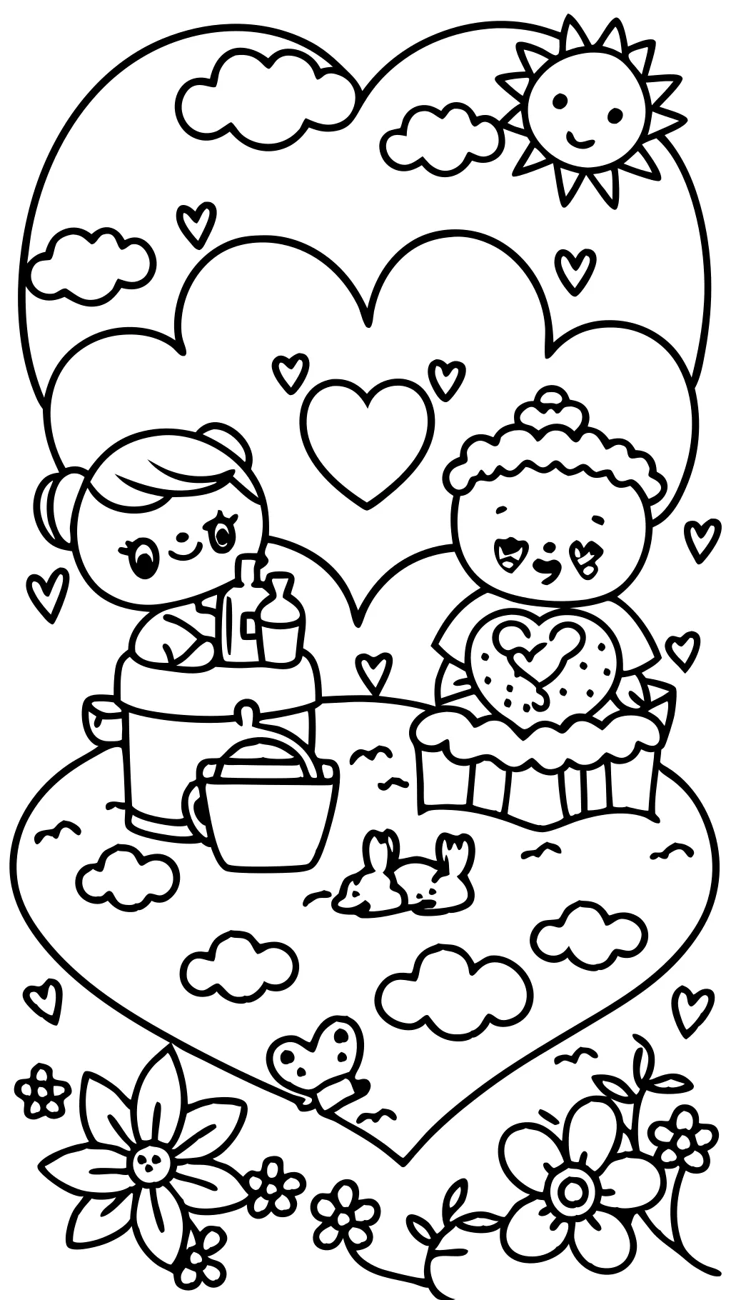 love precious moments coloring pages